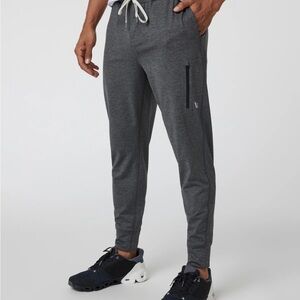 Vuori Sunday Performance Jogger Men’s Size Small Charcoal Heather Stretch